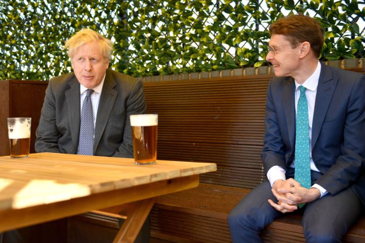 Boris Johnson Visits Wolverhampton