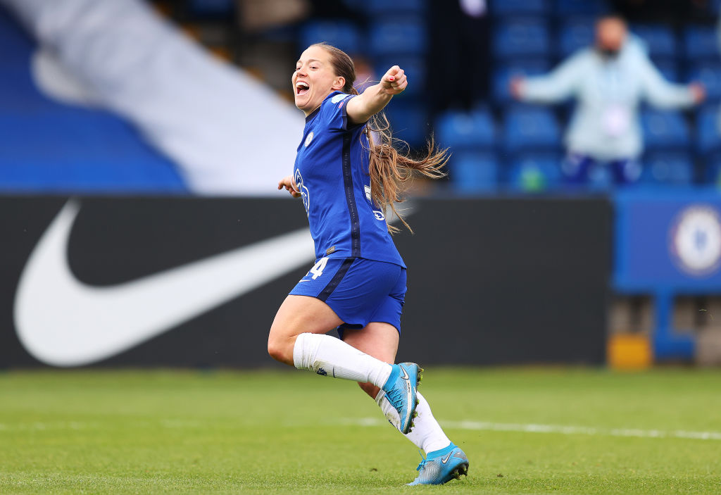 Fran Kirby of Chelsea is the top-rated player in our WSL Team of the Season, as picked by Carteret Anlytics
