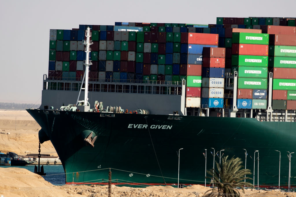 Container Ship 'Ever Given' Refloated, Unblocking Suez Canal