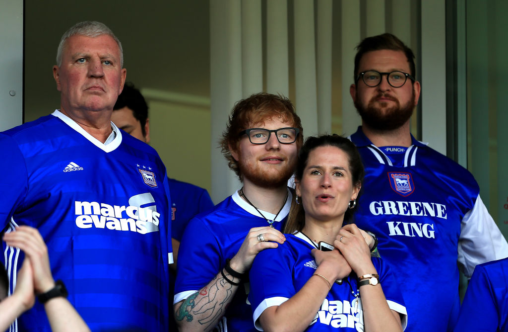 Ed Sheeran is a boyhood Ipswich Town fan and, from next season, will sponsor the shirts of the club's men's and women's teams