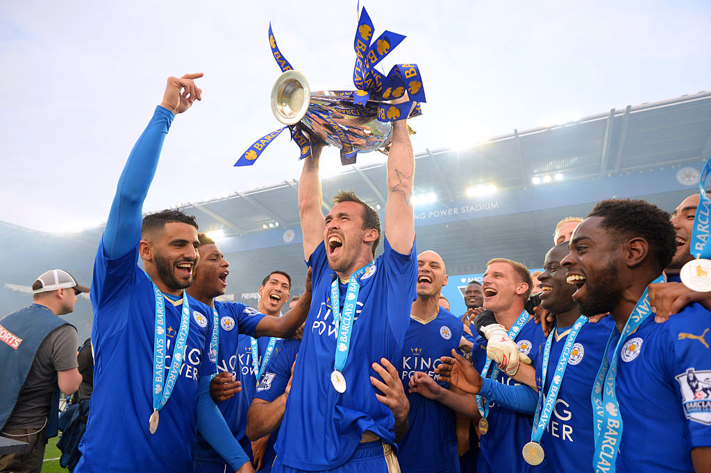 Christian Fuchs was part of the Leicester City team that pulled off the most unexpected title win in Premier League history in 2016