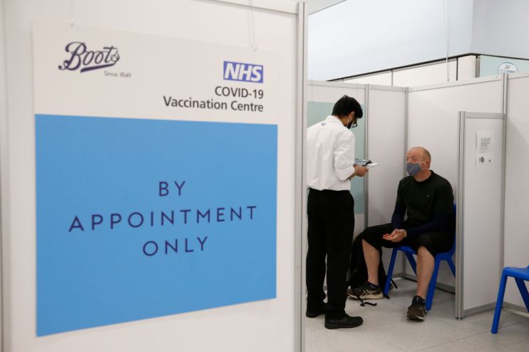 Lord Mayor Of London Visits Fleet Street Vaccination Center