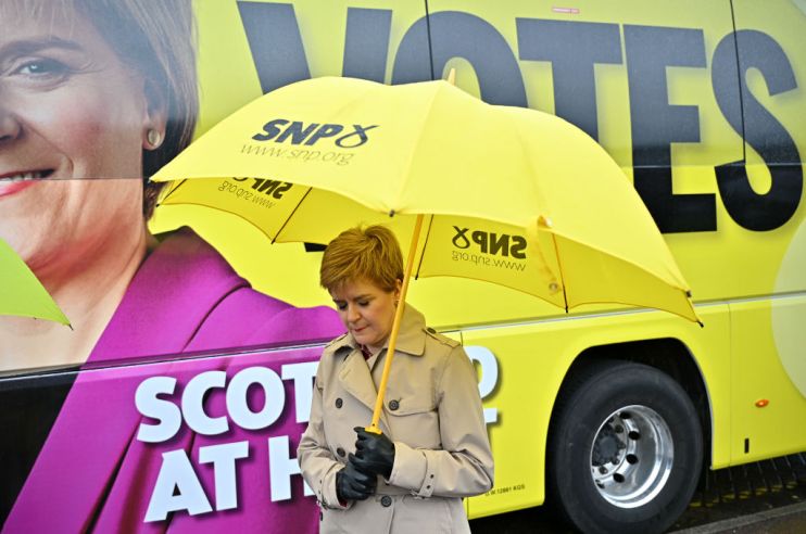 Nicola Sturgeon Campaigns Ahead Of Thursday's Holyrood Election