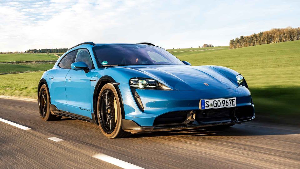 Porsche Taycan Turbo S Cross Turismo review estate of the fast