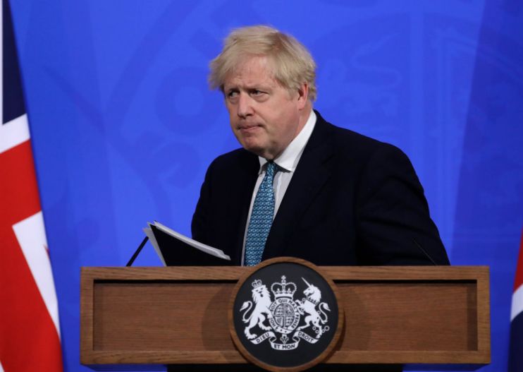 UK Prime Minister Holds Press Conference On Spread Of Indian Variant Of Coronavirus