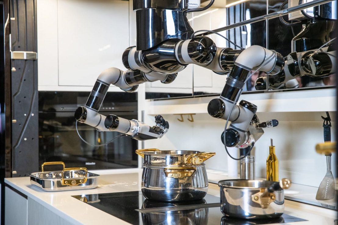 Moley is the world's first robot chef.