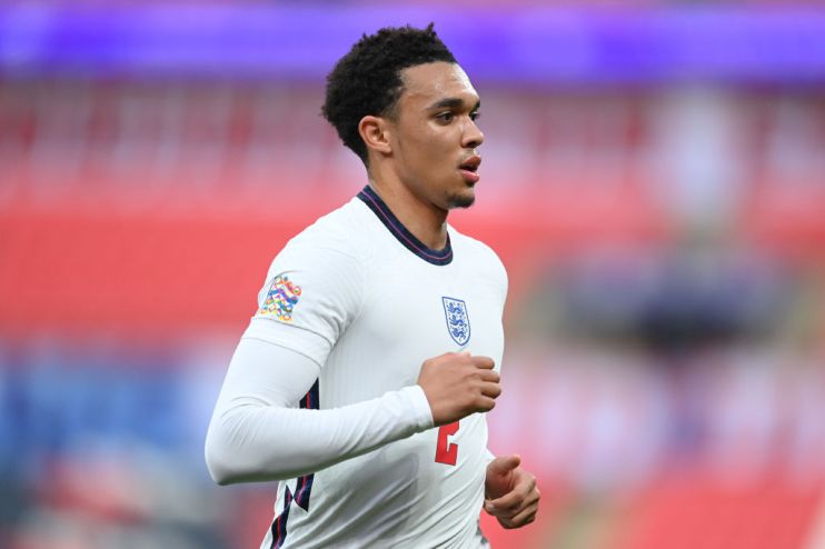 Liverpool defender Trent Alexander-Arnold is among the 26 names in the England Euro 2020 squad