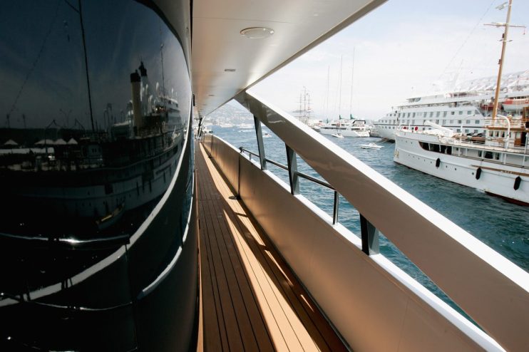 General Views On Board Of The Steinmetz Super-Yacht, RM Elegant