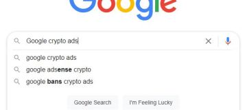 Google crypto ads