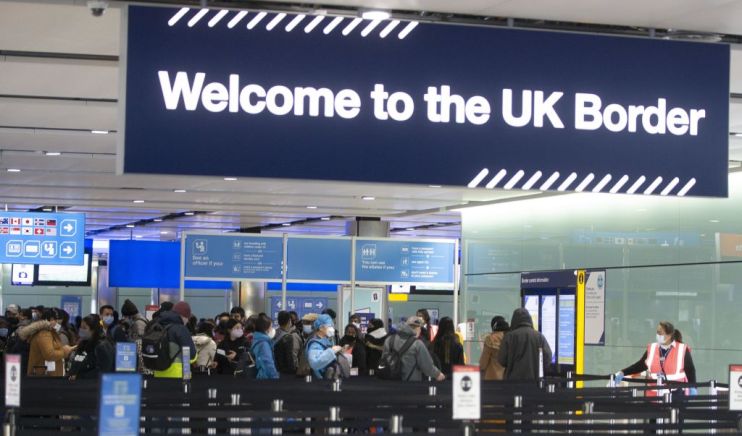Labour Leader Keir Starmer Visits Heathrow Airport
