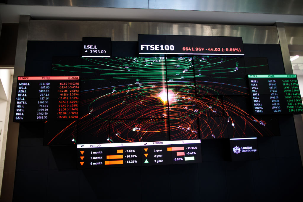 London’s FTSE 100 weighed down by consumer and airline stocks