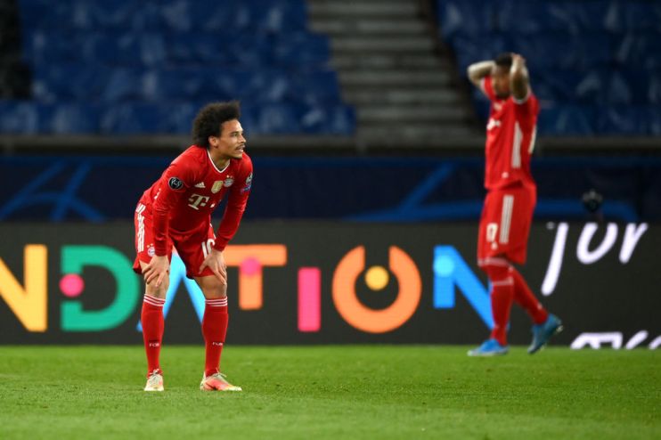 Bayern Munich exited the Champions League on away goals last season after drawing 3-3 on aggregate with Paris Saint-Germain