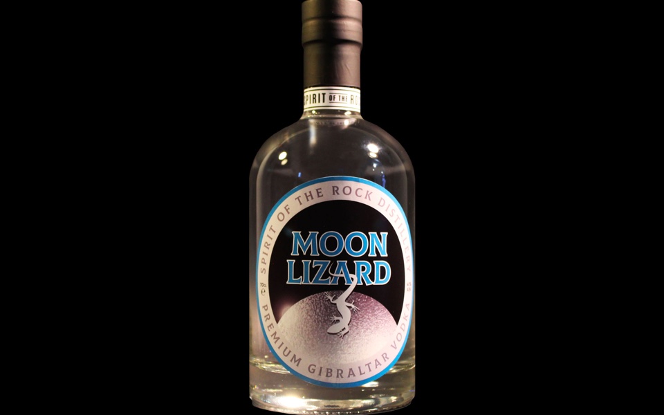 Moon Lizard from The Spirit of the Rock distillery in Gibraltar
