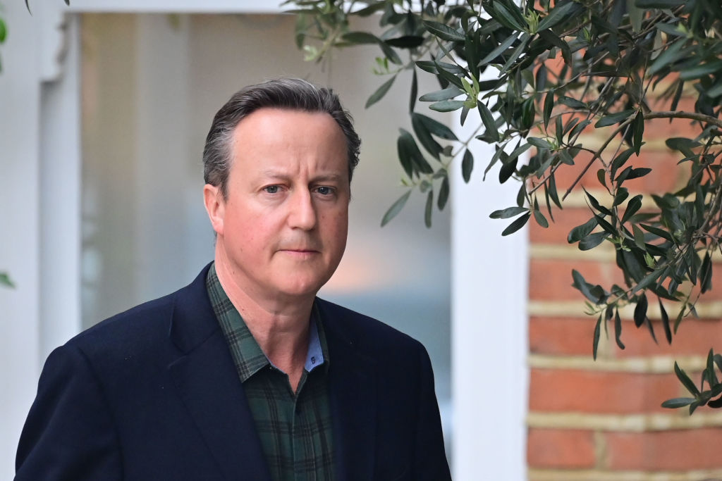 Former Prime Minister David Cameron gave lengthy testimony on the collapse of Greensill in May this year. (Photo by Leon Neal/Getty Images)