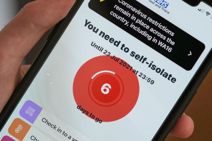 England Faces 'Pingdemic' As NHS App Orders Quarantines Amid Covid-19 Surge