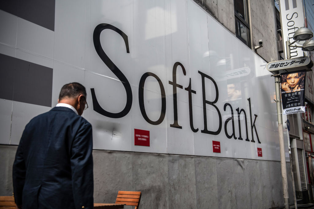 SoftBank has been hit by losses amid a rout in global tech
