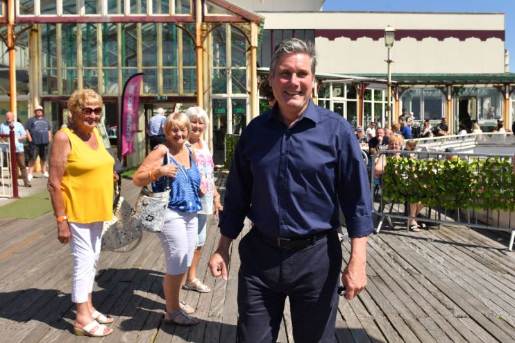 Keir Starmer Talks To Young People In Blackpool
