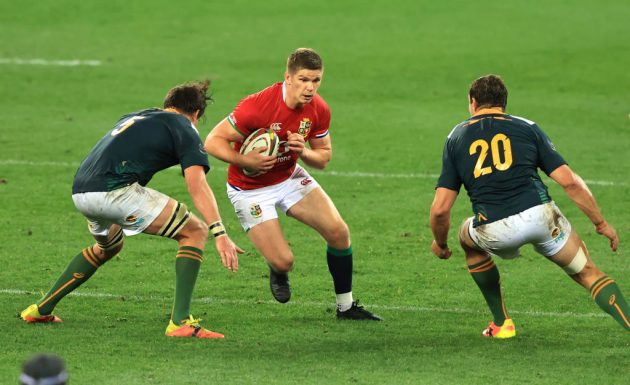 Owen Farrell could play at 12 with Dan Biggar at 10 in the Lions' first Test in South Africa