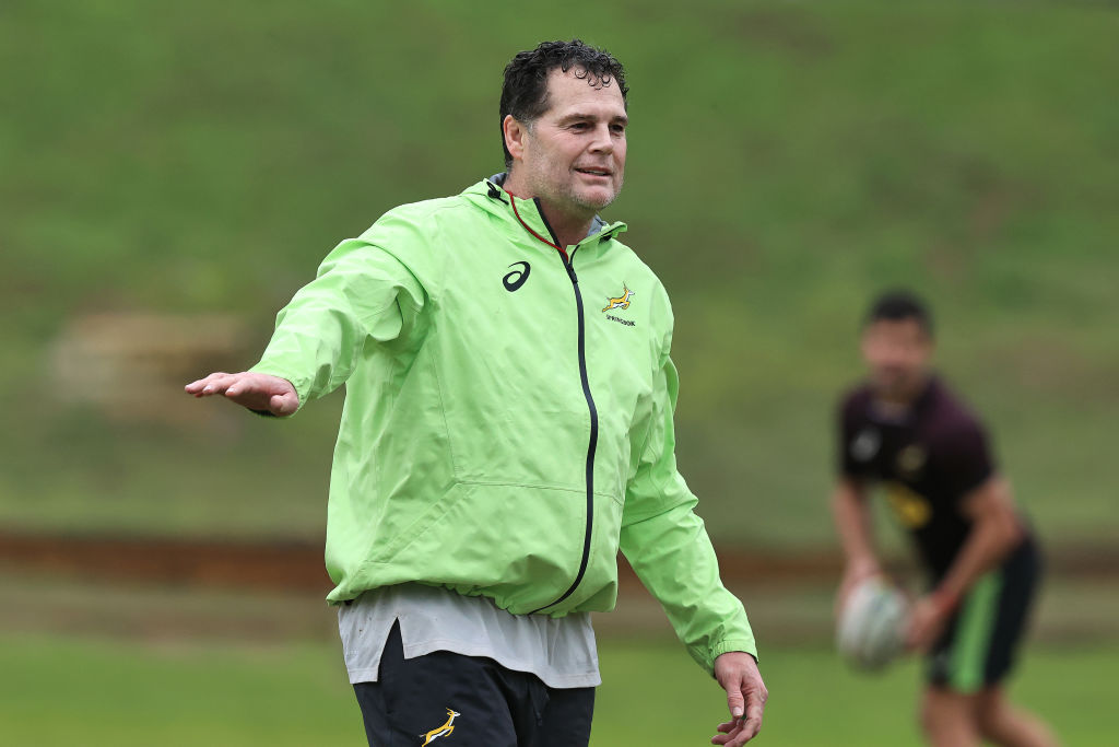 South Africa director of rugby Rassie Erasmus posted an hour-long video railing against decisions in their first Test defeat to the Lions