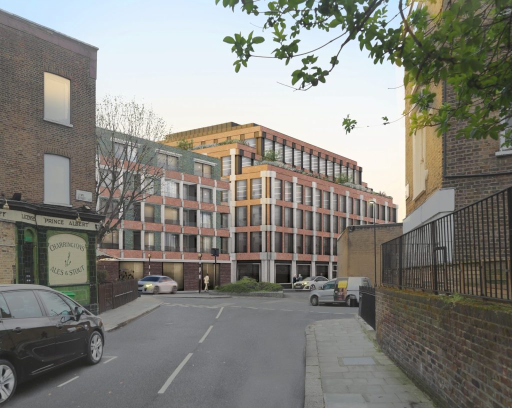 Construction firm BAM has been brought on by property firm W.RE to redevelop an old industrial estate near St Pancras' hospital in Camden, City A.M. can reveal.
