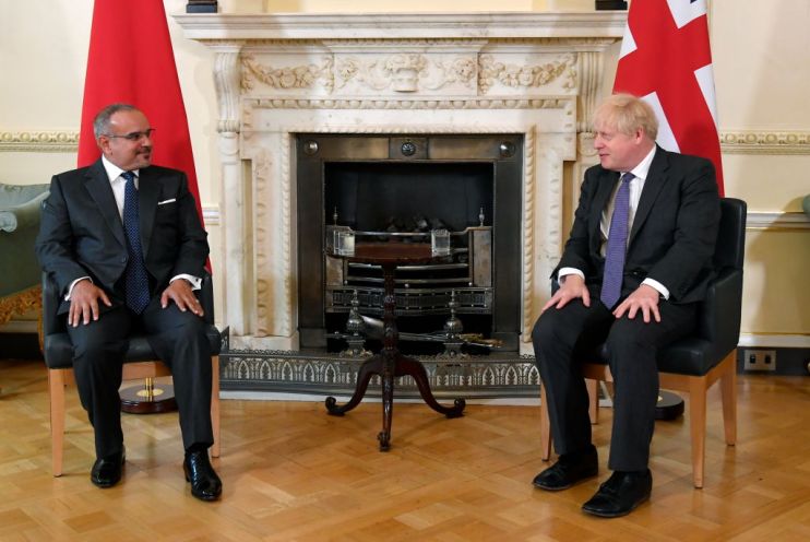 UK Prime Minister Hosts The Crown Prince Of Bahrain