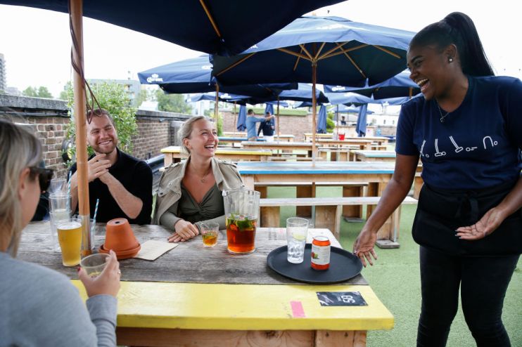 UK Pubs And Restaurants Reopen After Coronavirus Lockdown