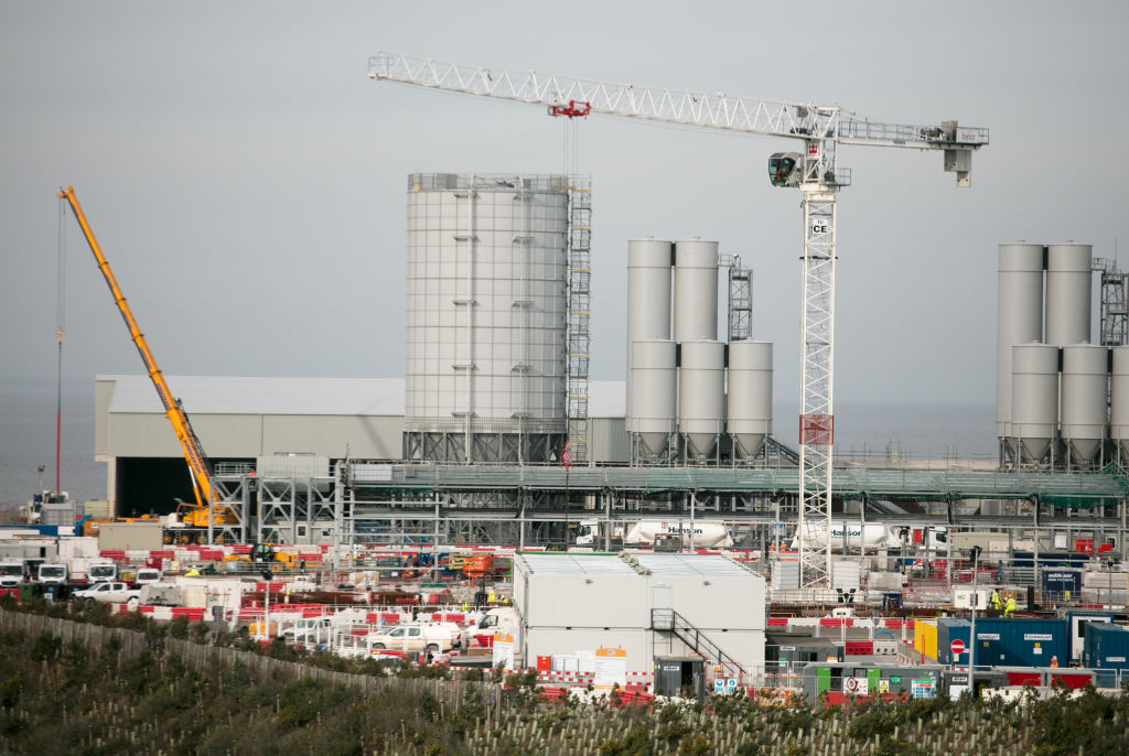 Views Of Hinkley Point C During Construction