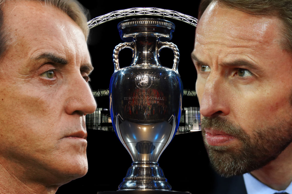 England take on Italy tomorrow night at Wembley in the final of the European Championship.