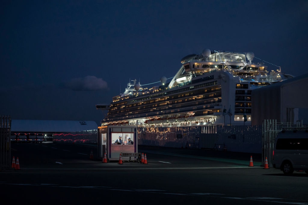 The Diamond Princess cruise ship was struck by hundreds of cases of coronavirus