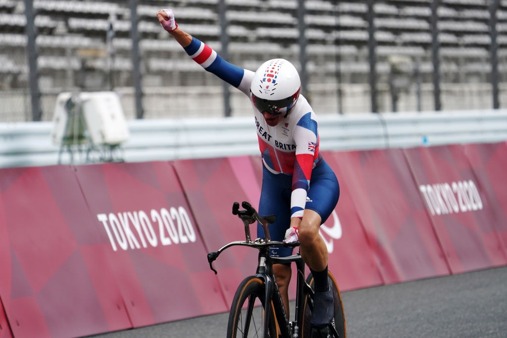 Dame Sarah Storey can overtake Mike Kenny as the Briton with the most Paralympic gold medals on Thursday in the road race