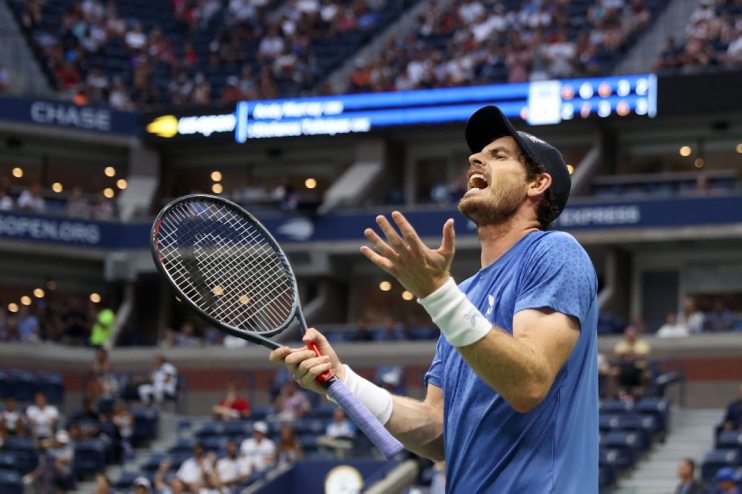 Andy Murray accused Stefanos Tsitsipas of gamesmanship in their US Open first round match