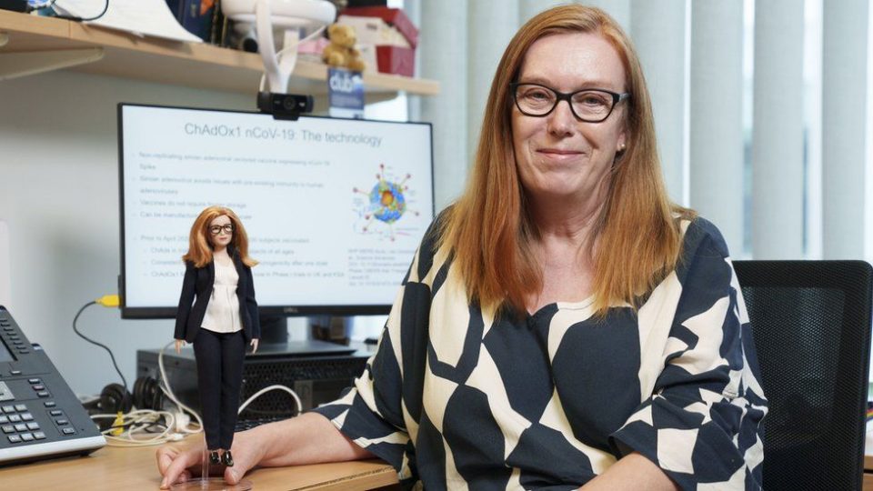 Barbie doll created of Oxford Covid vaccine designer Dame Sarah Gilbert
