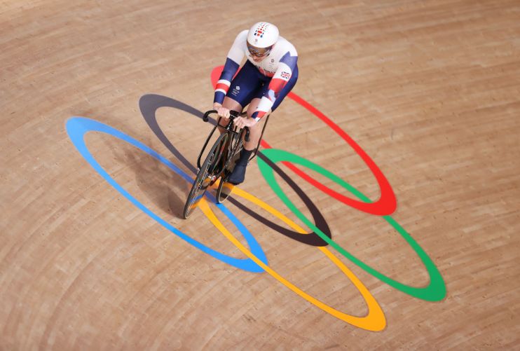 Team GB's Jason Kenny won silver in the men's team sprint moments after wife Laura Kenny had done the same in the women's team pursuit at the Tokyo 2020 Olympics
