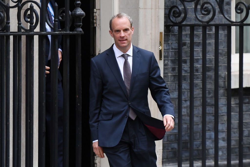  Dominic Raab resigned after a report into bullying claims.