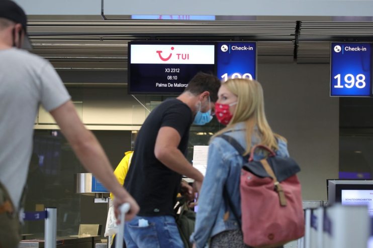 First Tourists Depart For Mallorca During The Coronavirus Pandemic