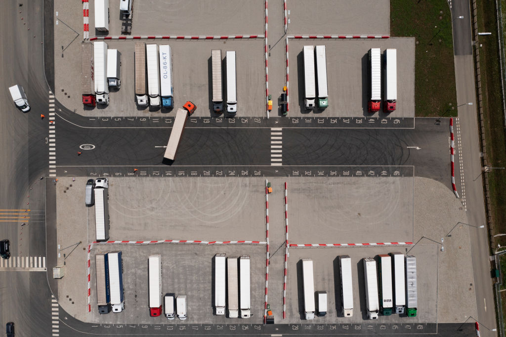 Both the UK Government and the private sector are pumping up to £100m into the improvement of HGV roadside facilities such as rest areas.(Photo/Getty Images)