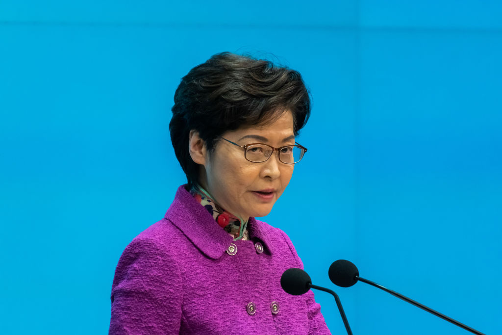 Hong Kong Chief Executive Carrie Lam Delivers Annual Address