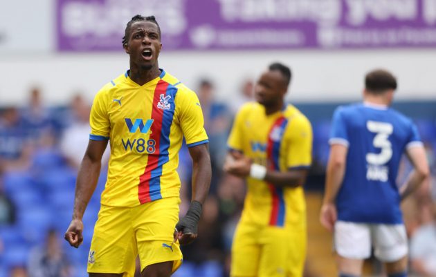 Wilfried Zaha is likely to be Crystal Palace's chief threat again this season