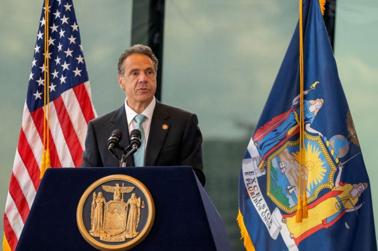 New York Governor Cuomo Makes Announcement About City's Reopening At The World Trade Center