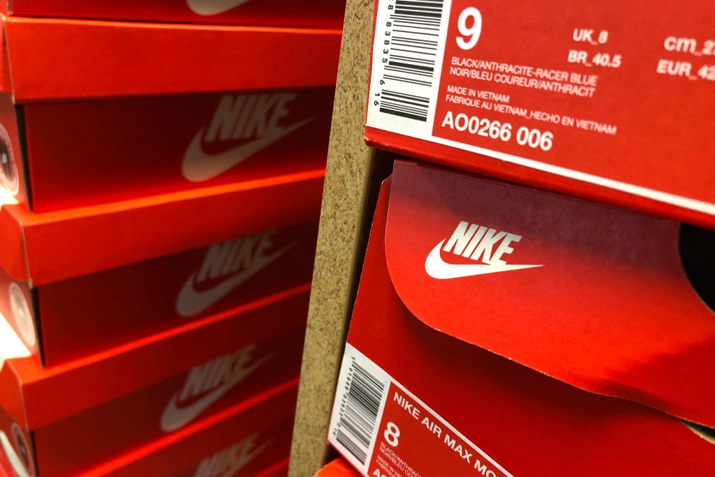 Peak sells its "decision intelligence" enterprise software platform to non-tech companies, including Nike and Asos, to help with operations such as monitoring stock levels. (Photo by Justin Sullivan/Getty Images)