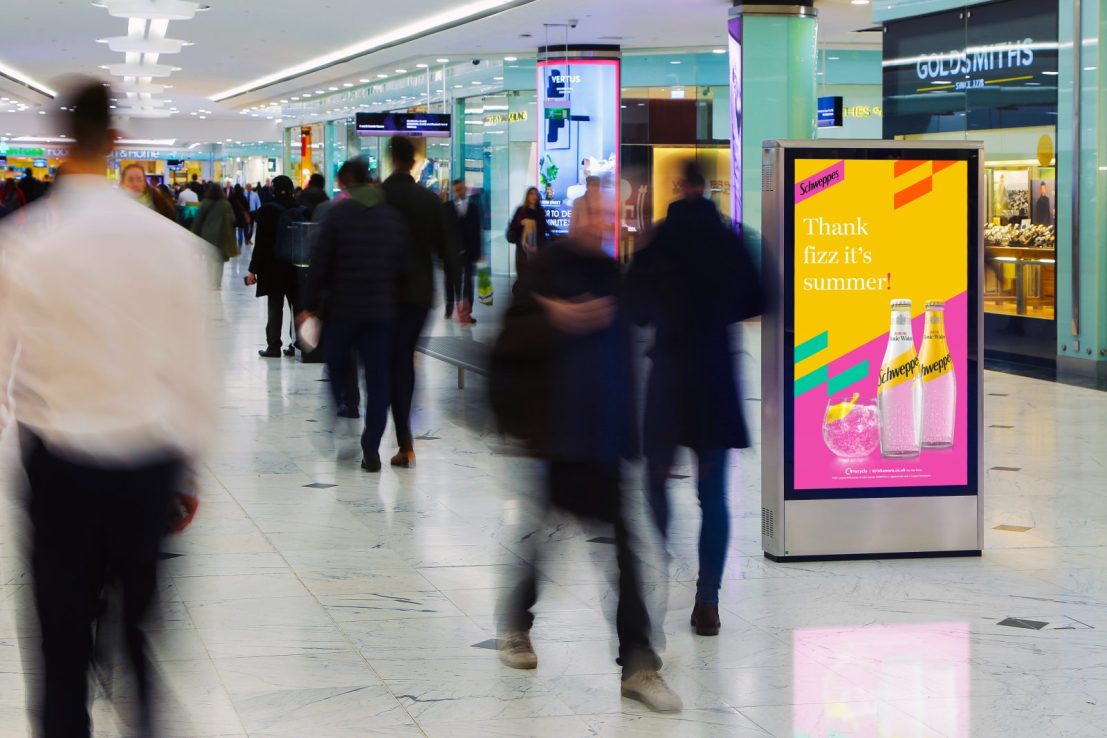 Ocean Outdoor will operate 40 digital screens and one large billboard in Canary Wharf