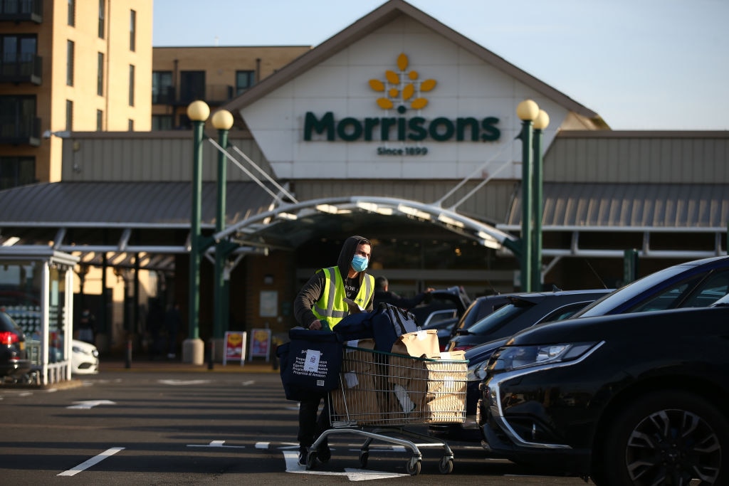 Morrisons has accepted a £7bn bid from a US private equity firm (Photo by Hollie Adams/Getty Images)