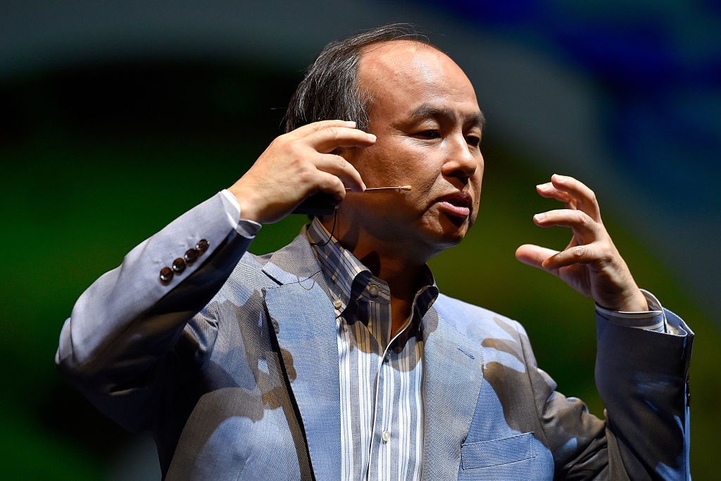 SoftBank chief Masayoshi Son said he would throw his weight behind Arm's growth in the coming years (Photo by Koki Nagahama/Getty Images)