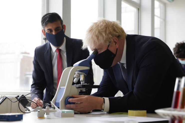UK Prime Minister And Chancellor Visit A School in Central London