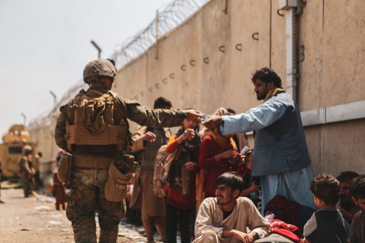 US And European Defence Forces Assist In Evacuations From Afghanistan Following Taliban Takeover