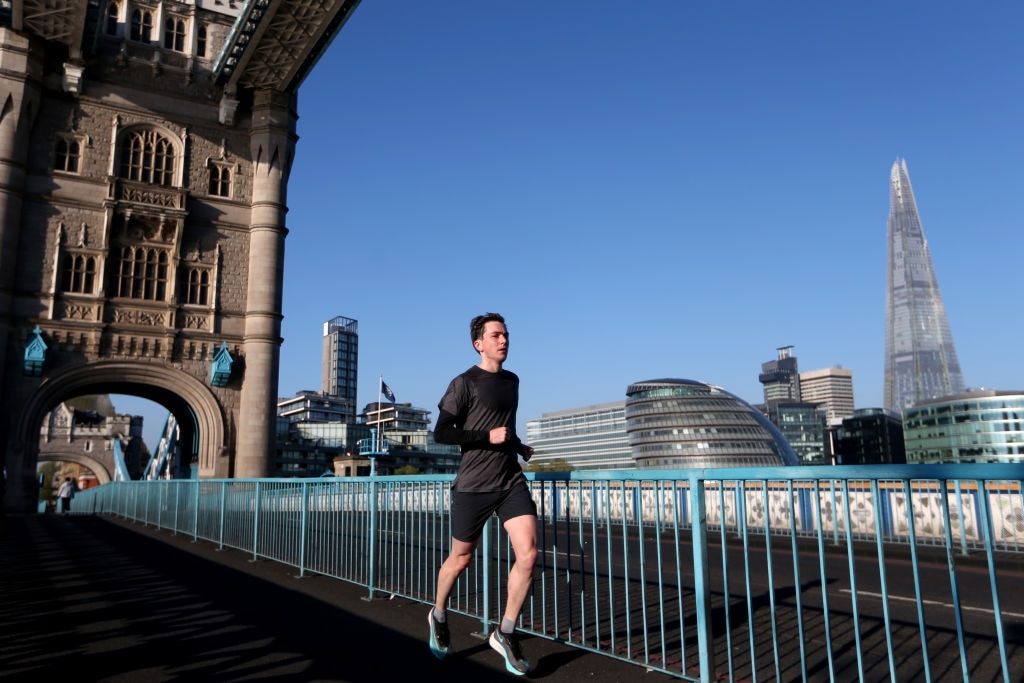 London was named top of a list of 76 European cities for favouring runners