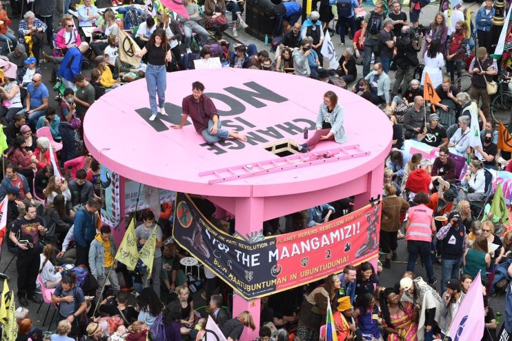 Extinction Rebellion London protest