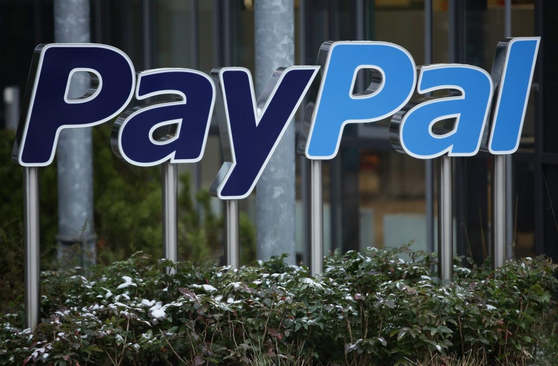 PayPal is launching cryptocurrency services for UK customers  (Photo by Sean Gallup/Getty Images)