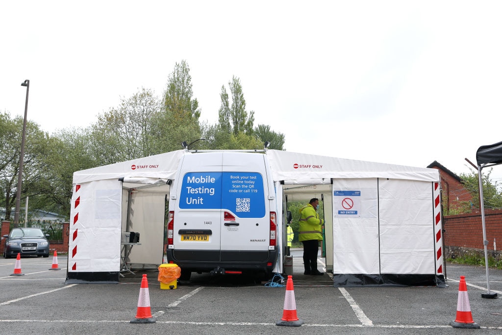 Mitie ran cleaning and security services for the coronavirus testing programme for a year.