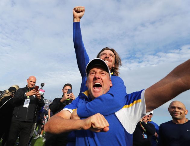 Poulter has helped Europe win the Ryder Cup on five occasions, most recently in 2018 in France 